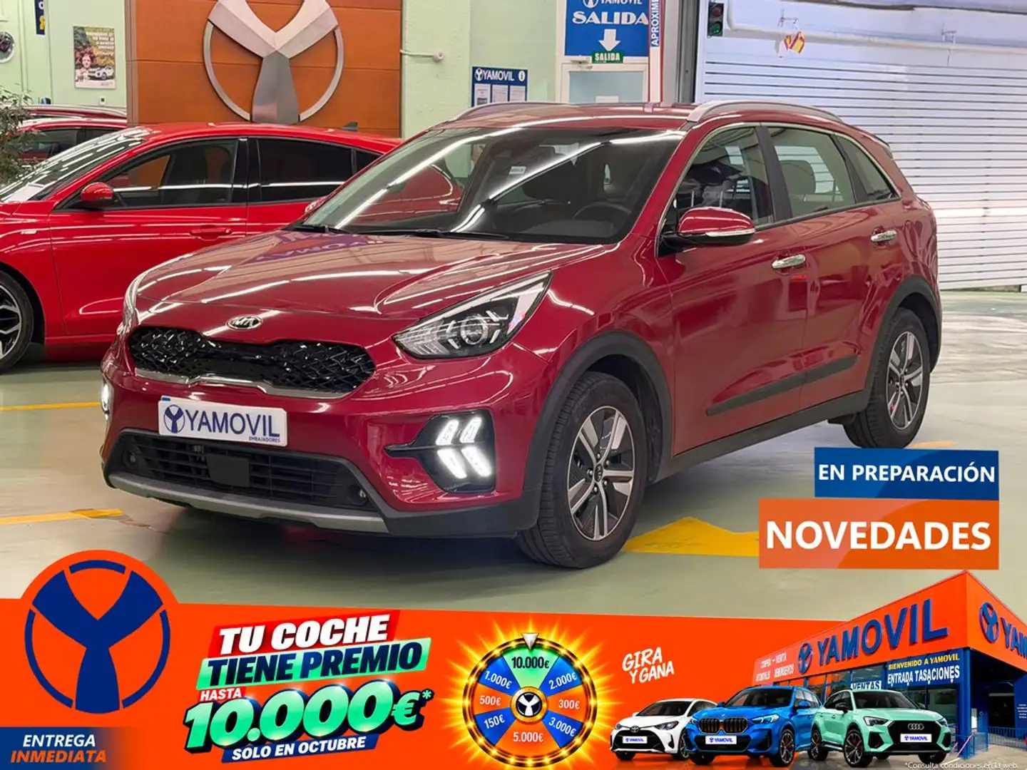 Kia Niro 1.6 HEV Drive Rojo - 1