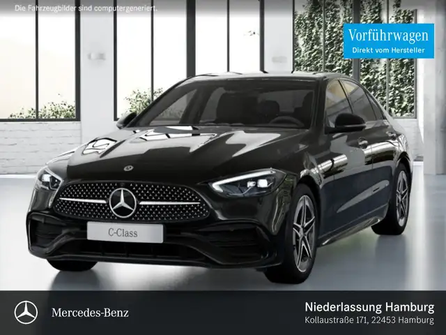 Mercedes-Benz C 180 AMG+NIGHT+360+LED+TOTW+KEYLESS+9G