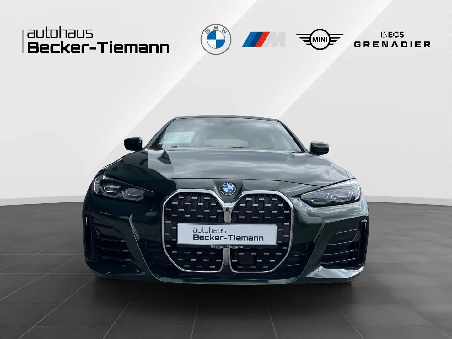 BMW 420 i Gran Coupé M Sport/LivePro/Head-Up/Driving/ACC/P Grün - 2