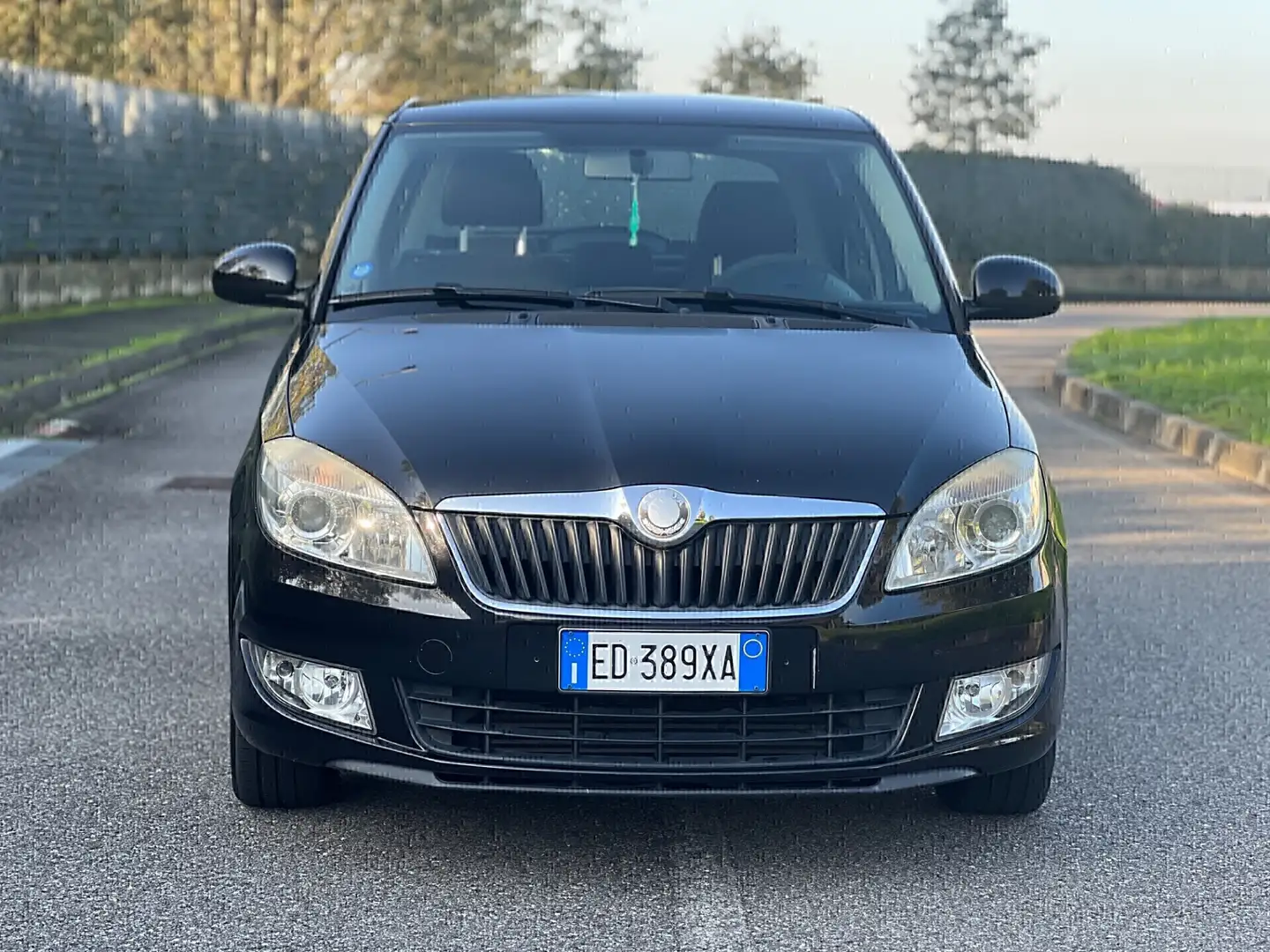 Skoda Fabia Fabia II 2007 Berlina 1.6 tdi cr Sport 75cv Nero - 2