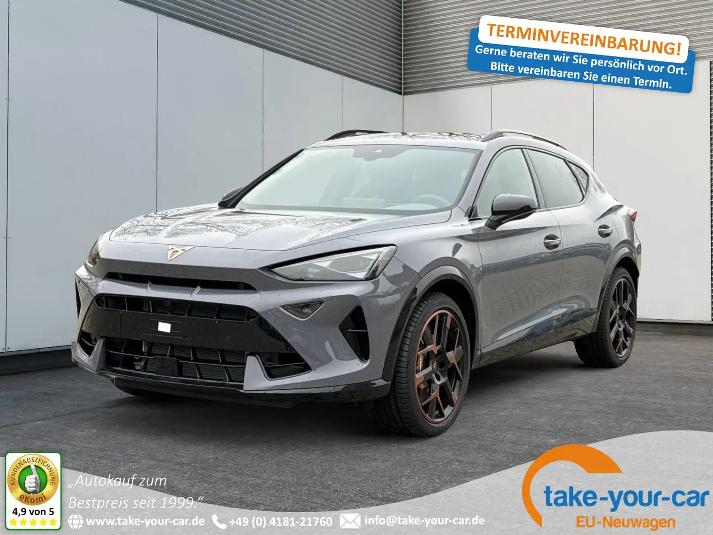CUPRA Formentor VZ Extreme 4Drive PANO+BREMBO+MATRIX+NAVI+SENNH... Gris - 1