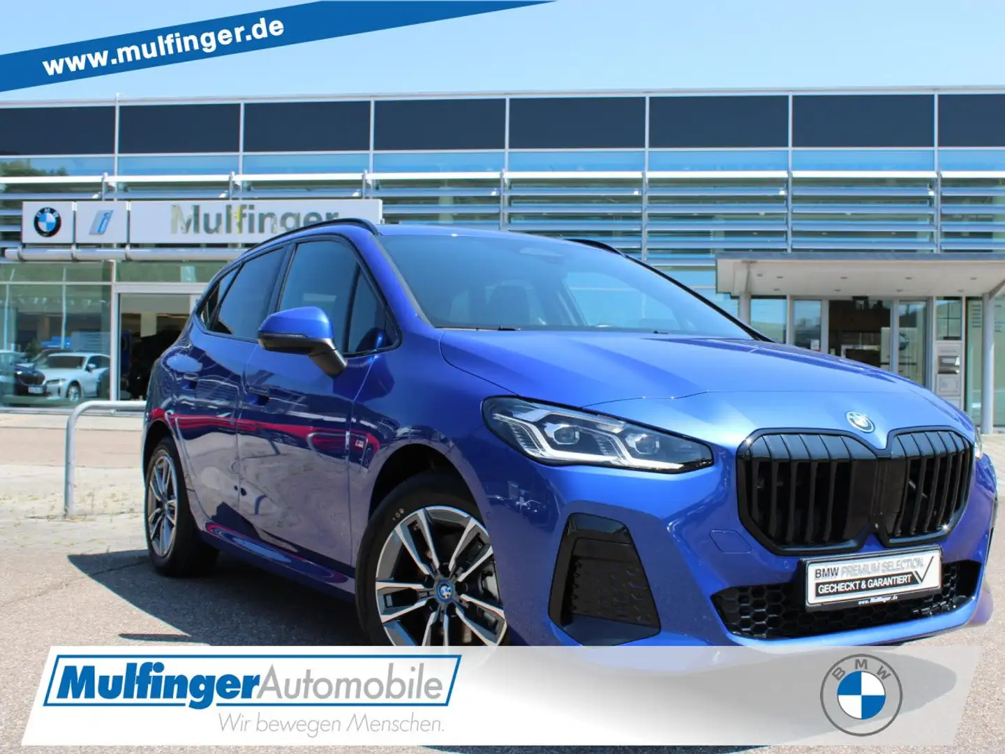 BMW 225 e xDr.ActiveT. M Sport SuView HUD ACC H/K.AHK Albastru - 1