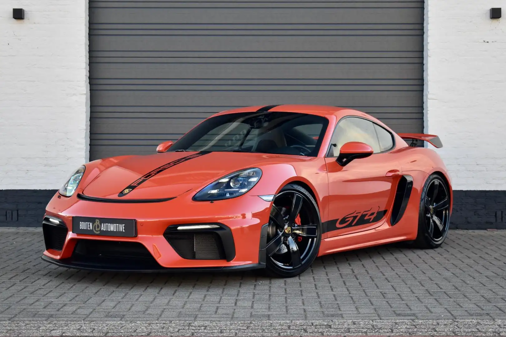 Porsche 718 Cayman 2.0 GT4 Pakket | Sport Chrono | PDLS | PDK Oranje - 1