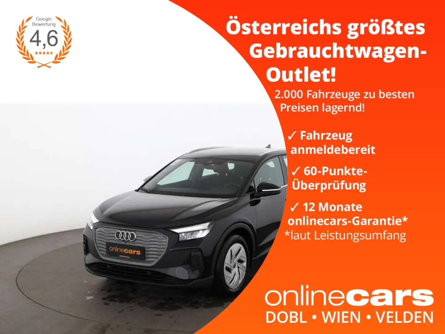 Audi Q4 e-tron Q4 45 quattro e-tron Aut LED SITZHZG ASSIST TEMP Schwarz - 1