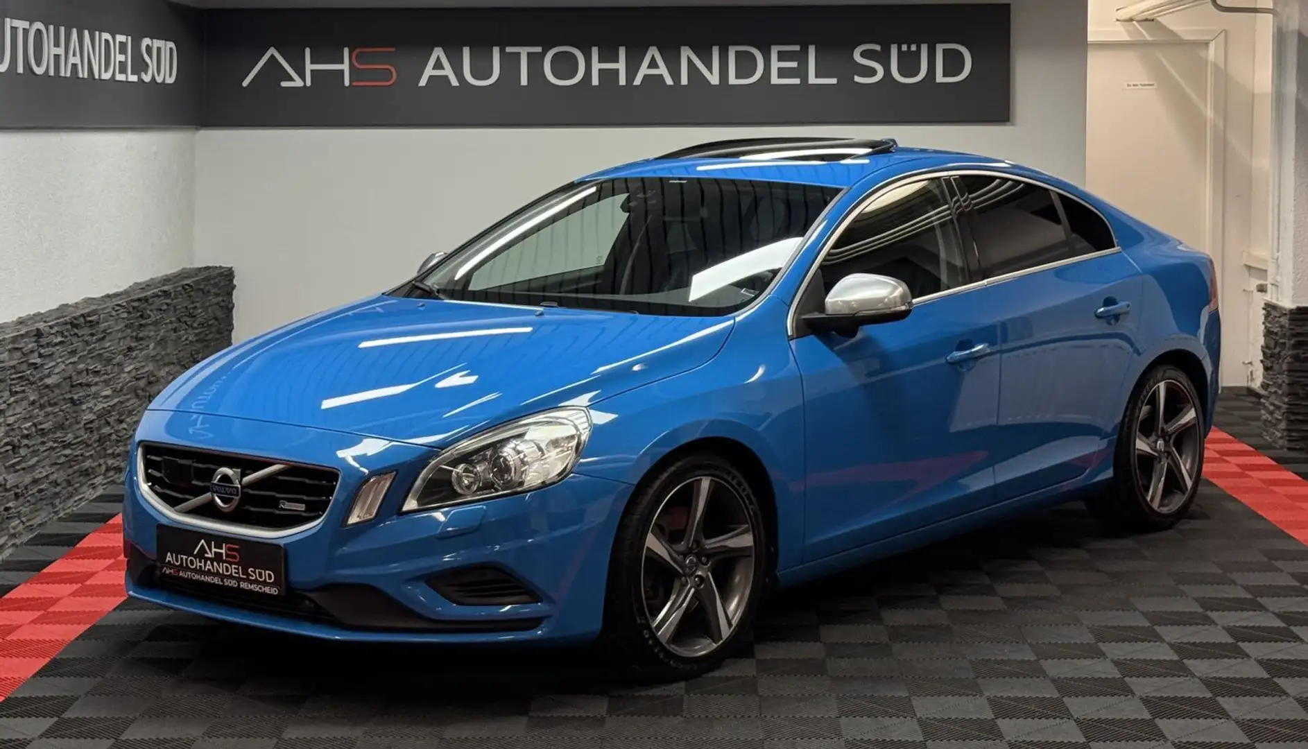 Volvo S60 R-Design AWD*GDACH*STHZG*KAMERA*NAVI*XENON* Azul - 1