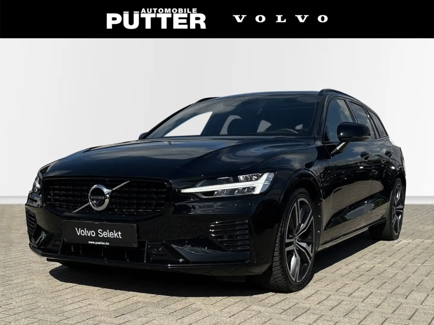 Volvo V60 Recharge T6 AWD Plus Dark 19'' Allwetter AHK ACC L Schwarz - 1