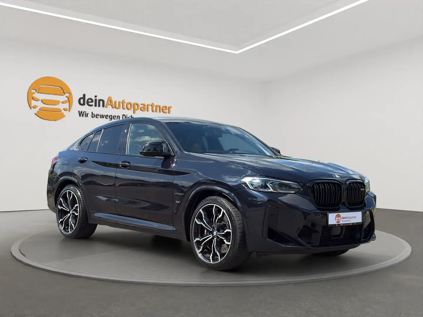 BMW X4 M Competition LED/LEDER/HUD/PANO/RFK/LANE Schwarz - 2