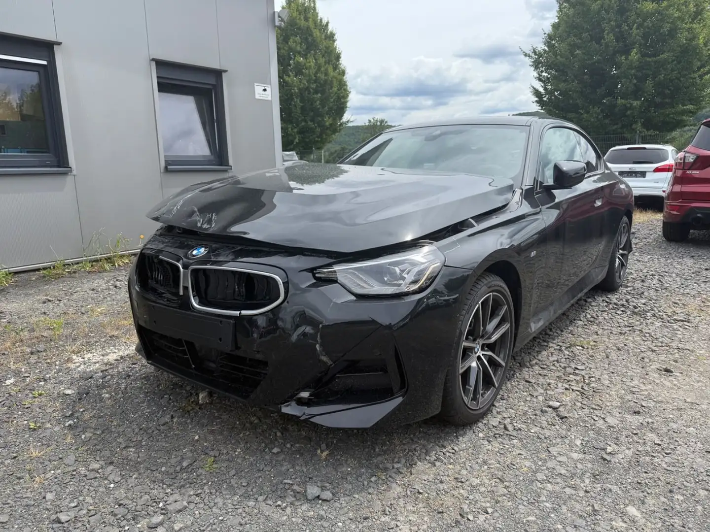 BMW 220 i Coupe M Sport *LEDER*CURVED*KAMERA*LED* Schwarz - 1