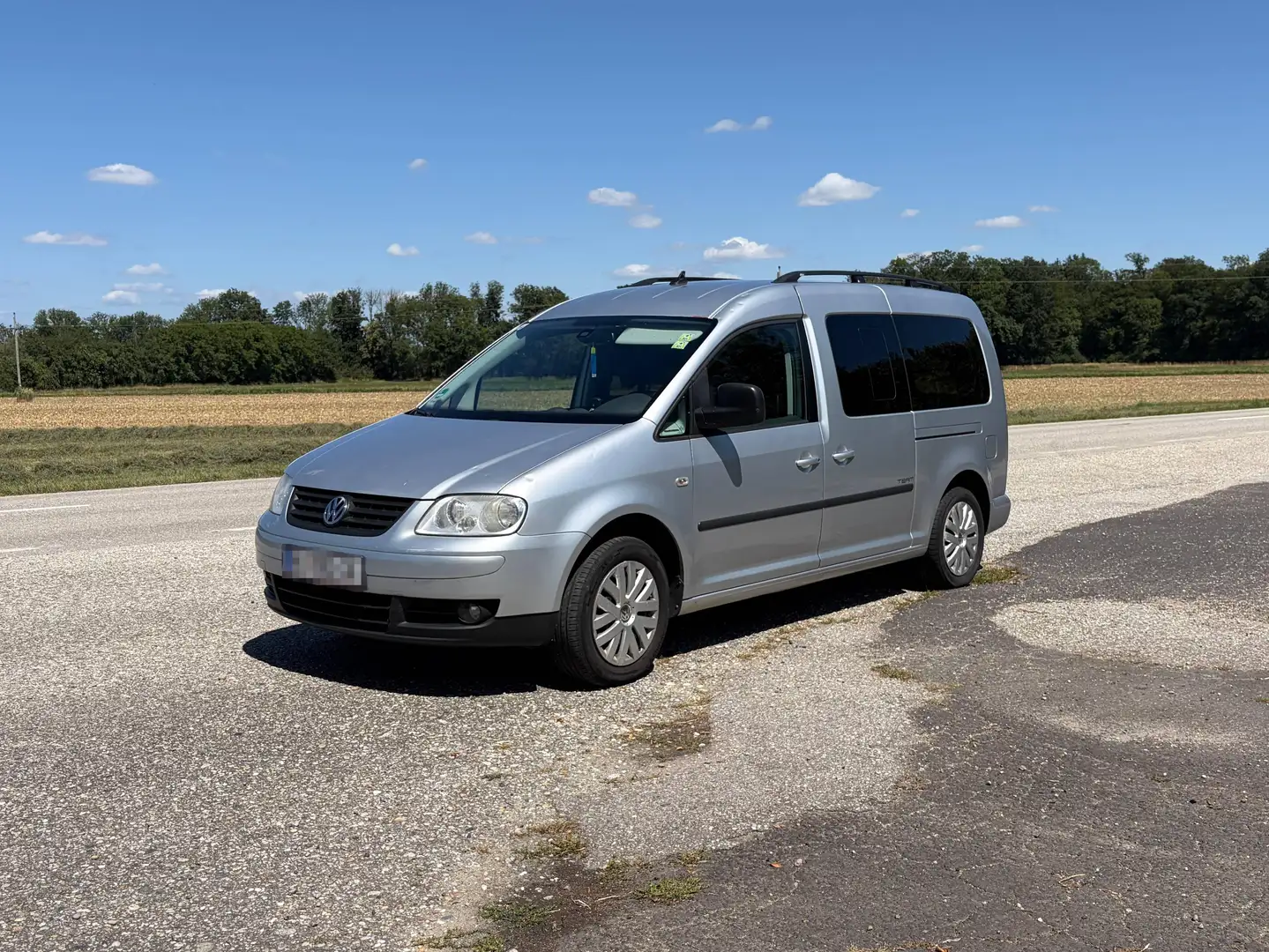 Volkswagen Caddy VW Caddy VW Caddy Maxi 2.0 TDI mit 7 Sitzen Kombi / Family Van Silber - 1