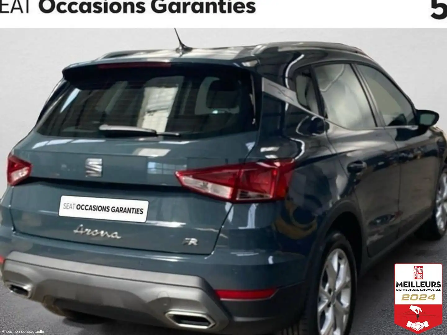 SEAT Arona 1.0 tsi 115 ch start/stop dsg7 fr Bleu - 2