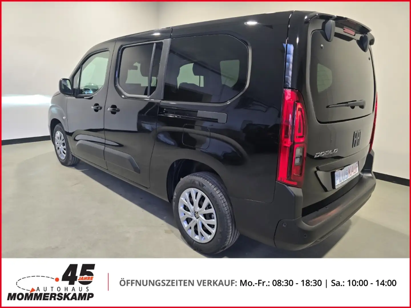Fiat Doblo Turismo 1.5 130cv Auto Maxi 7-Sitzer+Automatik+Nav Schwarz - 2