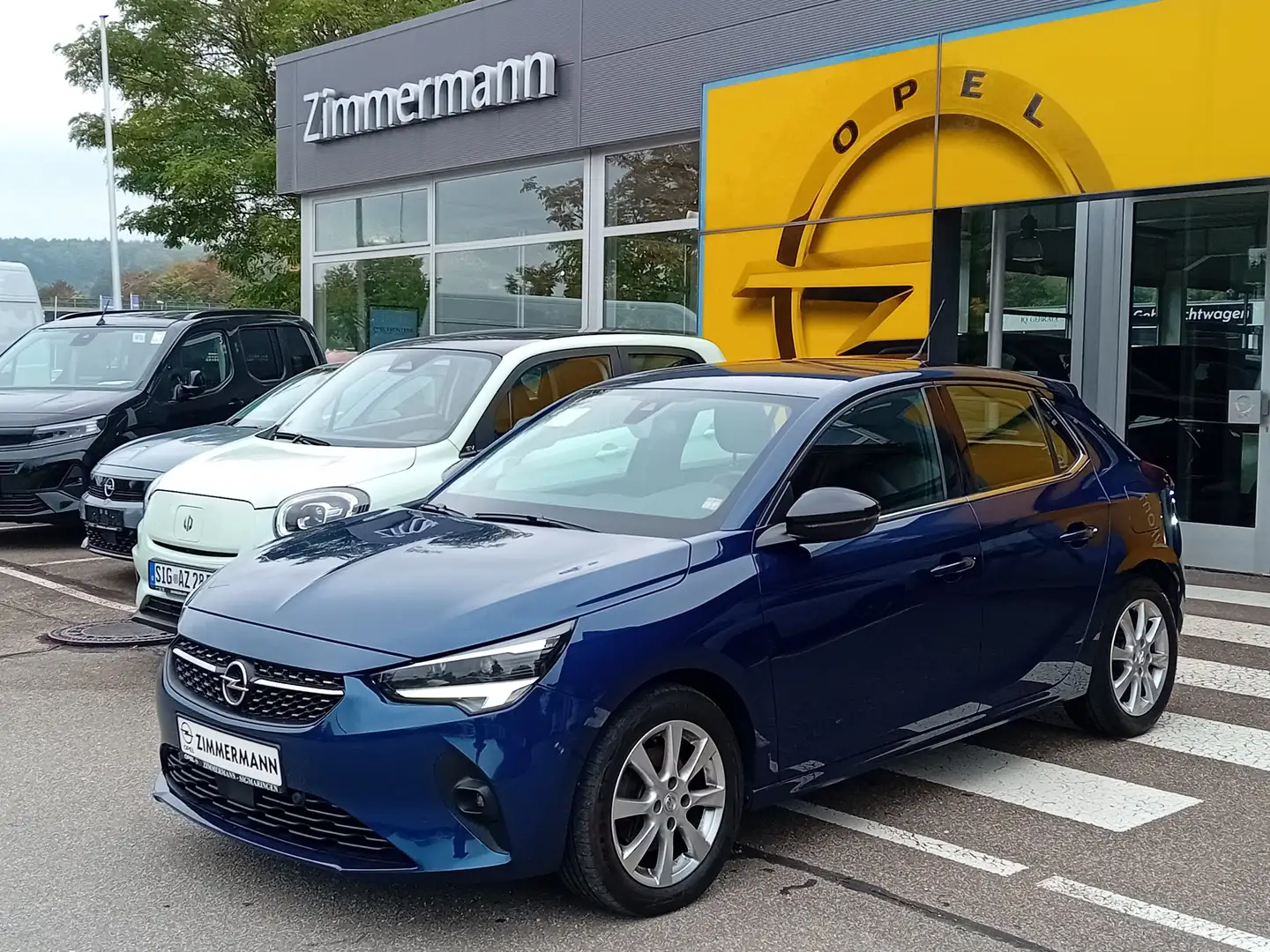 Opel Corsa F Elegance PDC Kamera SHZ Blau - 1