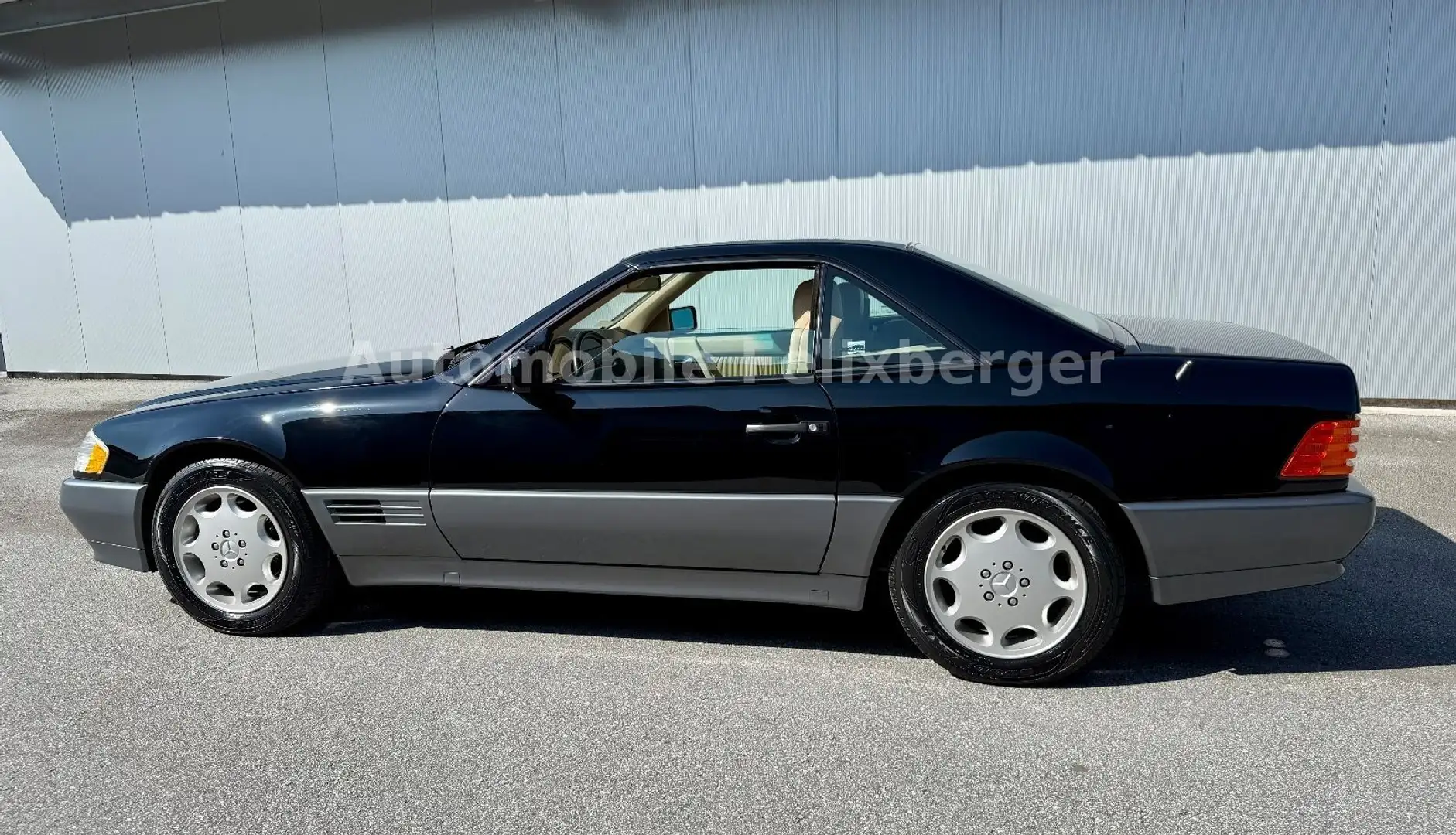 Mercedes-Benz SL 500 Schwarz/Beige Leder nur 60.000km TOP Negro - 1