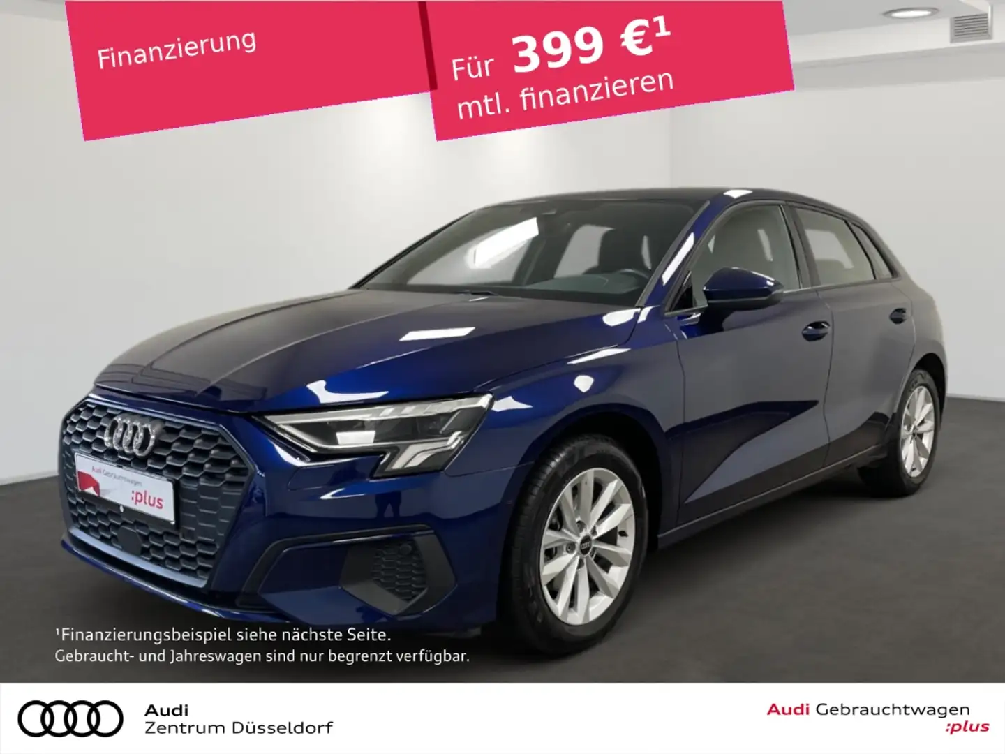 Audi A3 Sportback 35 TDI VIRTUAL MMI PDC LED Blau - 1