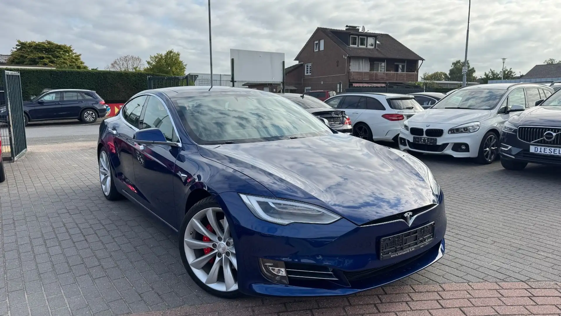 Tesla Model S Performance P100D| PANO| FULL SELF DRIVE Bleu - 1