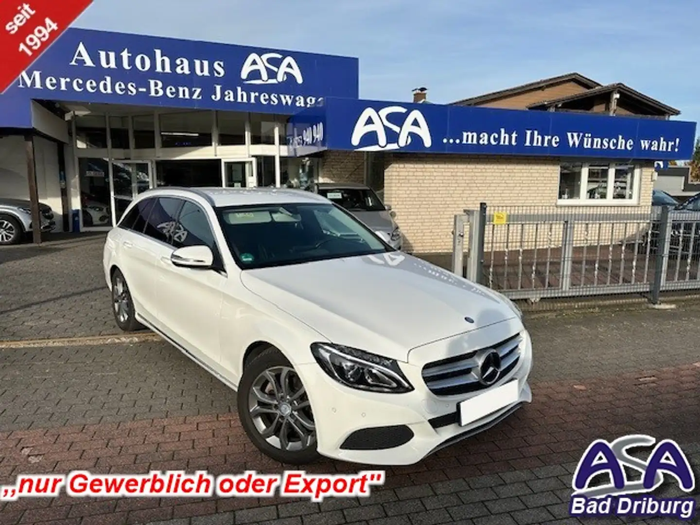 Mercedes-Benz C 180 T Modelljahr2016+Avantgarde+AHK+Ganzjahresreifen+L Wit - 1