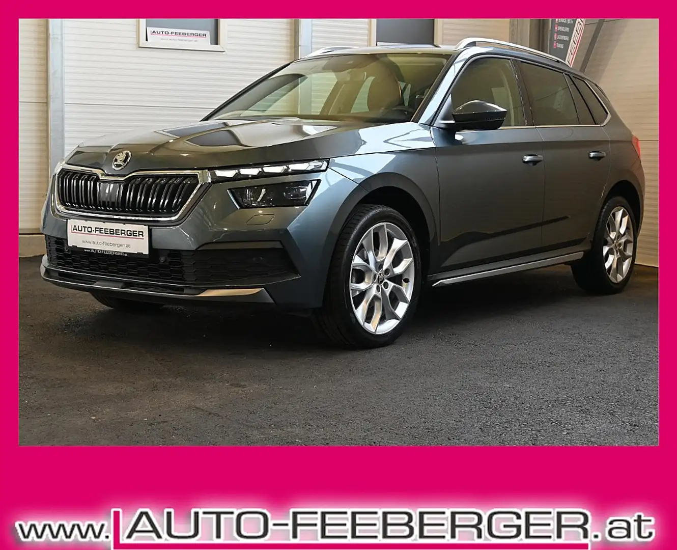 Skoda Kamiq 1,6 TDI Style, Navi, LED,R-Kamera,Kessy,Sun-Set... Gris - 1