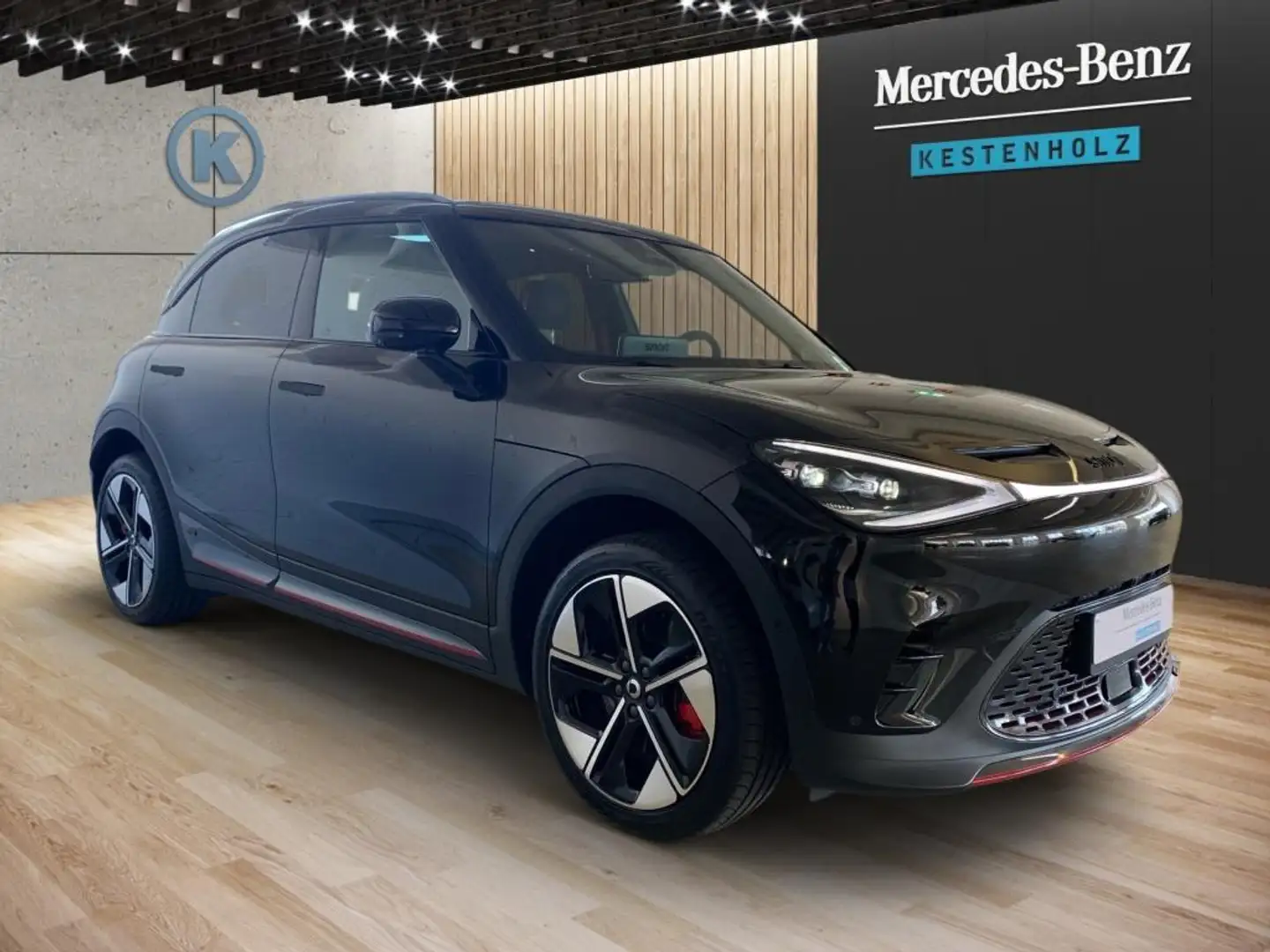smart #1 Brabus AWD (66kWh) *SHZ*BEATS*PANO*HEADUP* Czarny - 2