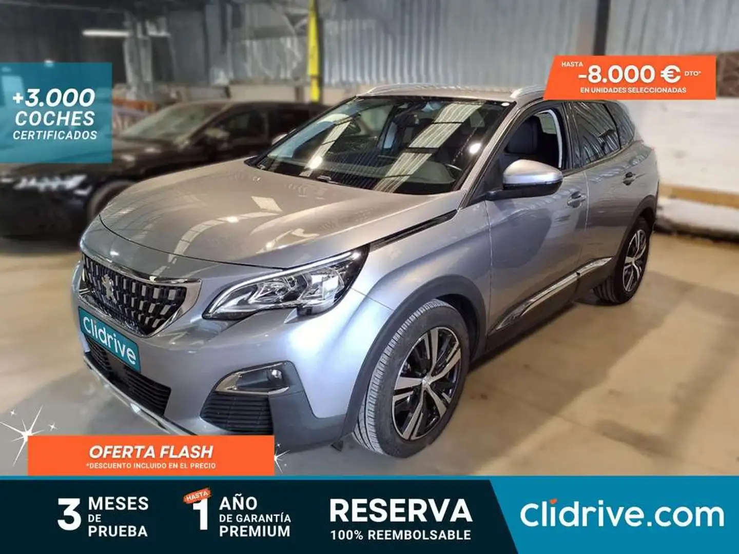 Peugeot 3008 1.5 BlueHDi 96kW (130CV) S&S Allure Gris - 1