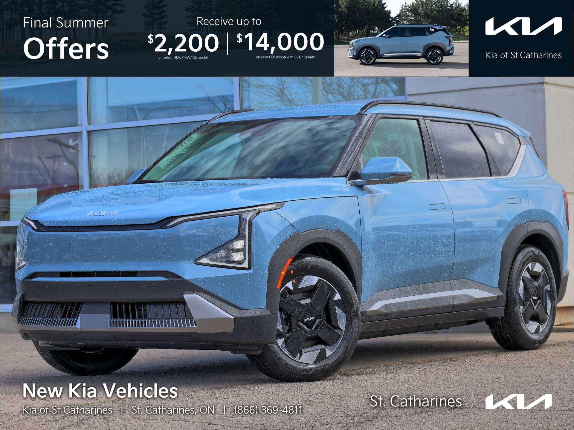 Blue 2027 Kia EV5 SUV / Crossover Automatic