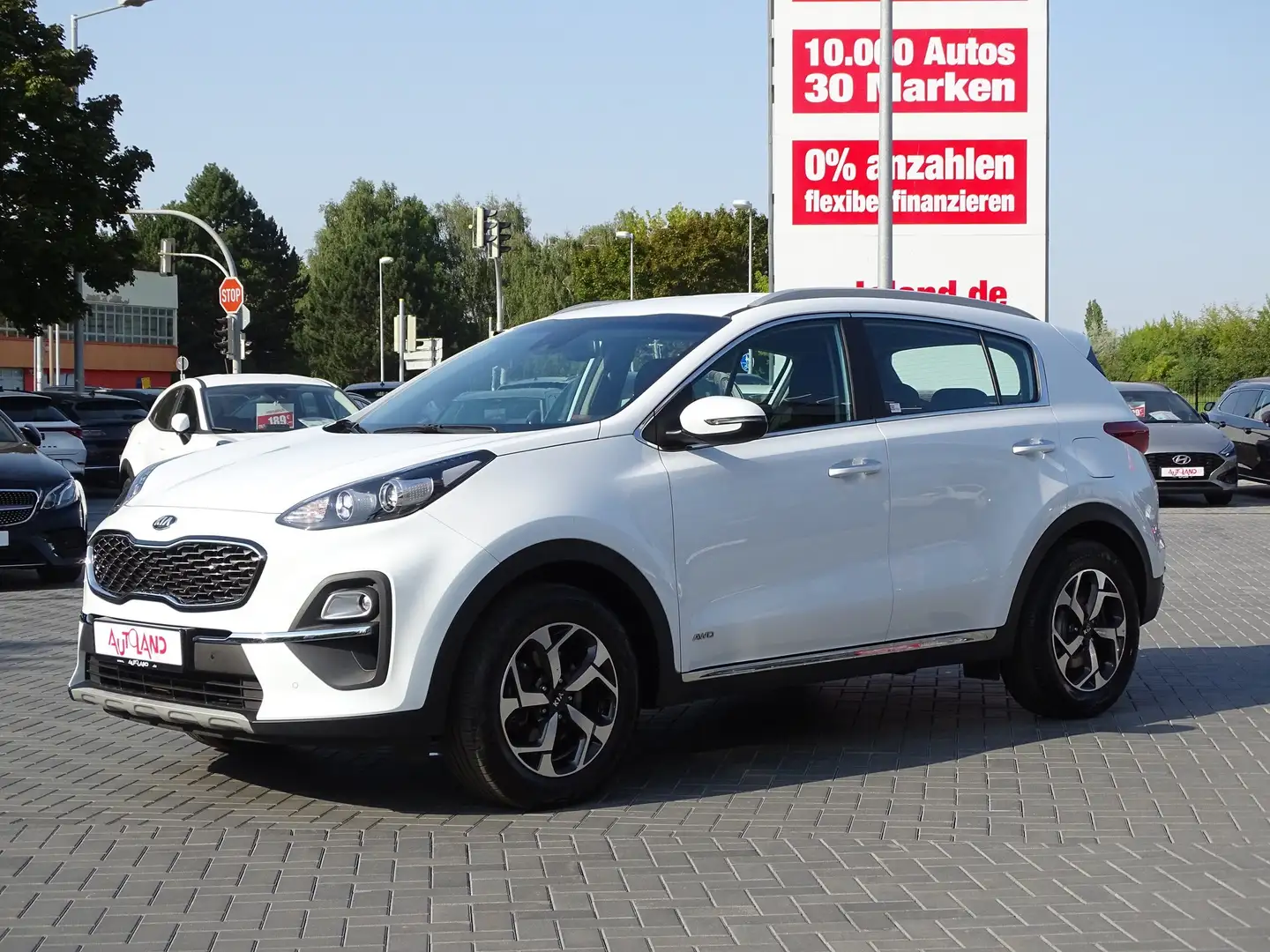Kia Sportage 1.6 T-GDI Vision 4WD AWD Navi Kamera Blanc - 2