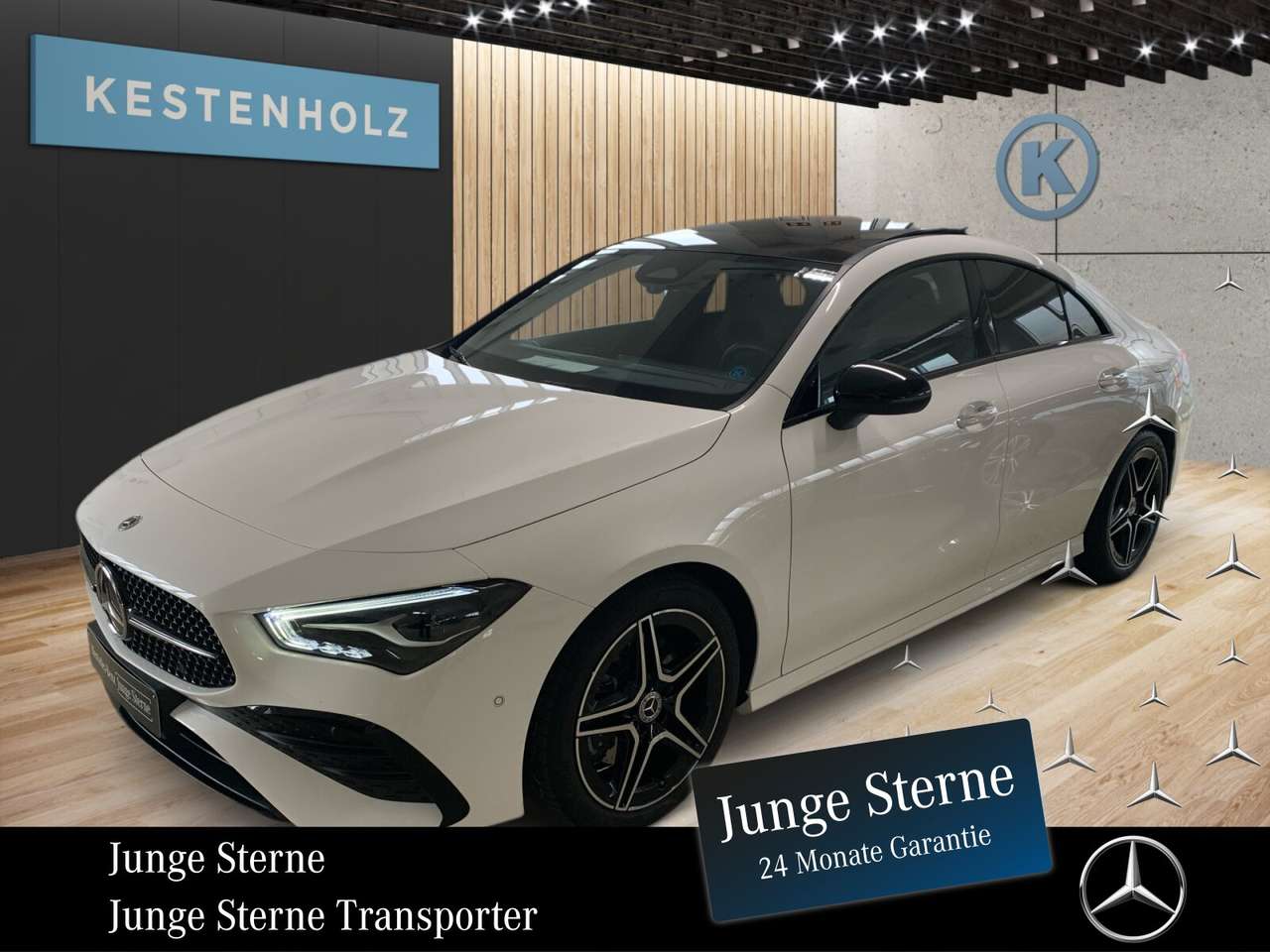 Mercedes-Benz CLA 200 — Mercedes-Benz CLA 200 Coupé AMG*NIGHT*AHK*RFK*STHZ*PANO*DISTR AMG Line Navi/Pano.-Dach/Distronic/Keyless Go St