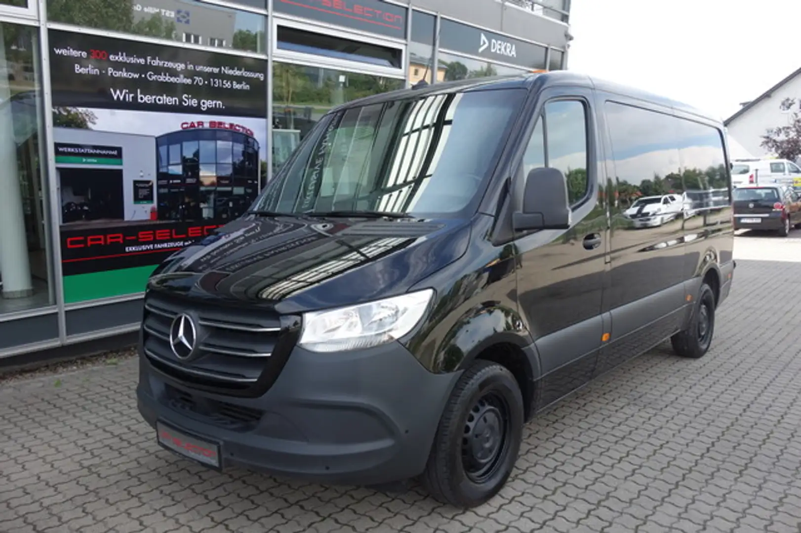 Mercedes-Benz Sprinter 316 CDI KASTEN L2H1 gr.MBUX/STDHZG/AHK Чорний - 1