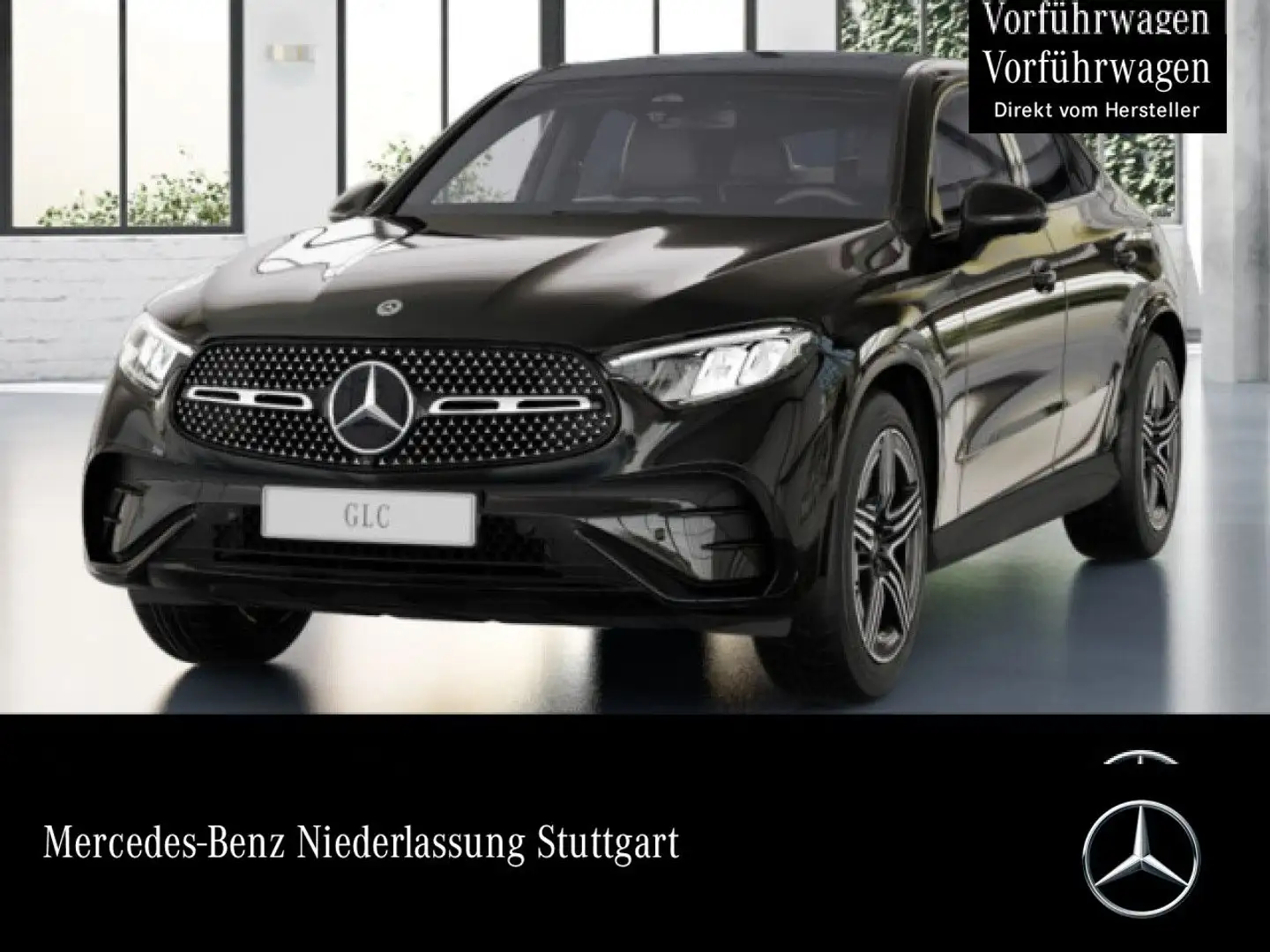 Mercedes-Benz GLC 200 4M AMG+NIGHT+PANO+360+AHK+LED+TOTW+KEYLESS Schwarz - 1