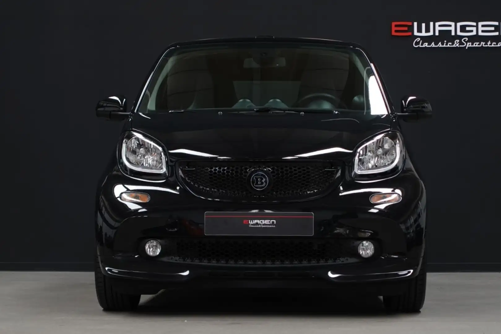 smart forTwo Cabrio 80 Brabus Aut. Zwart - 2