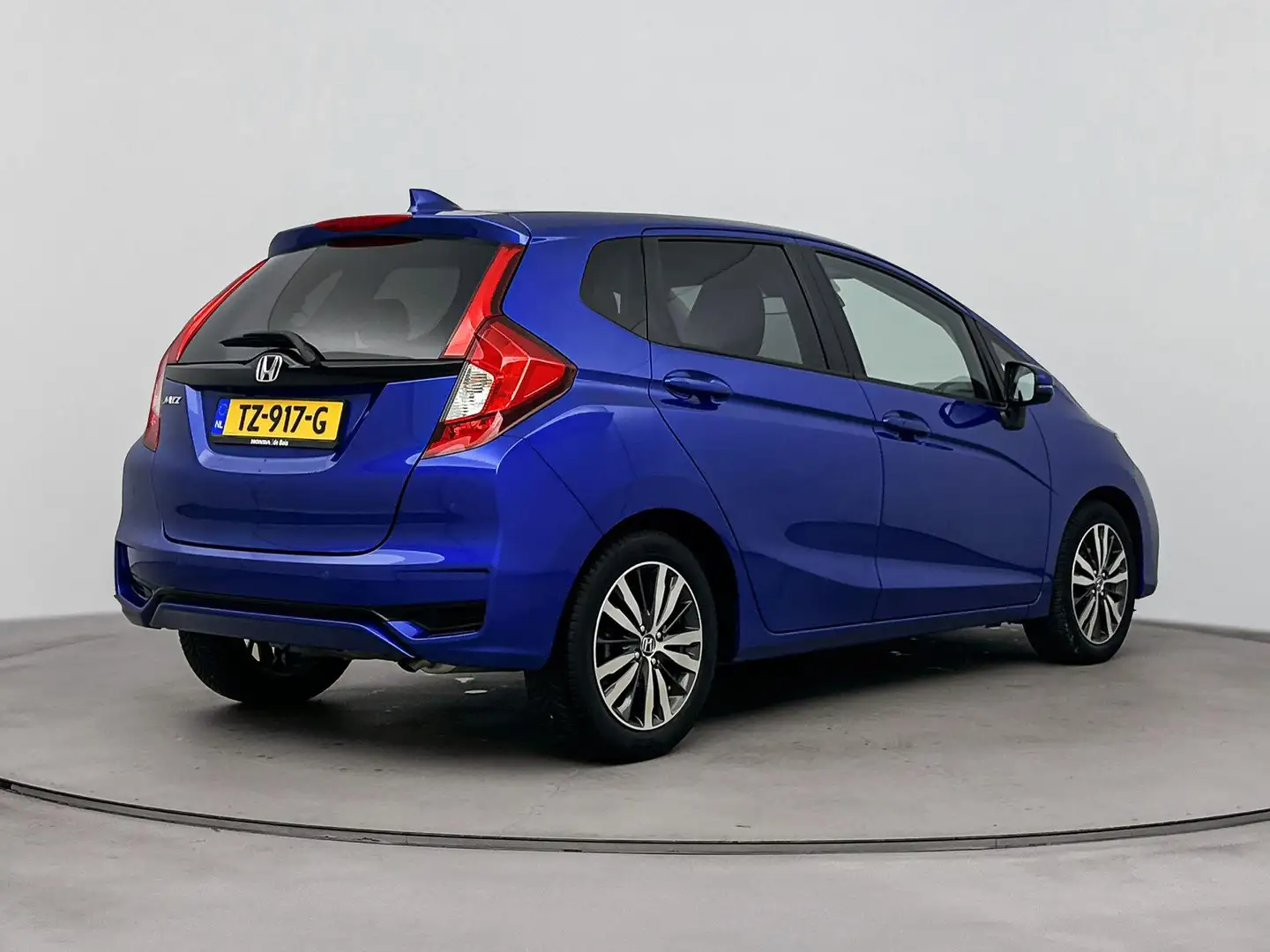 Honda Jazz 1.3 i-VTEC Elegance Aut. | Super stand! | Dealer o Blauw - 2