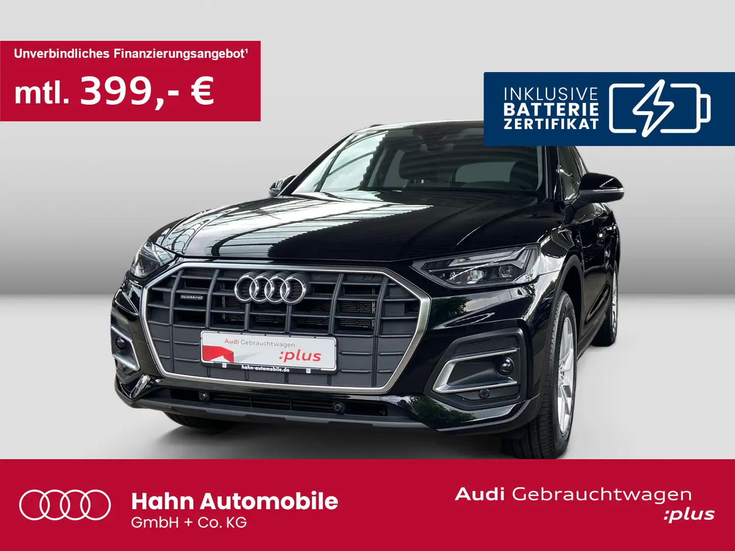 Audi Q5 50TFSIe quattro S tronic Virtual CAM LED Schwarz - 1
