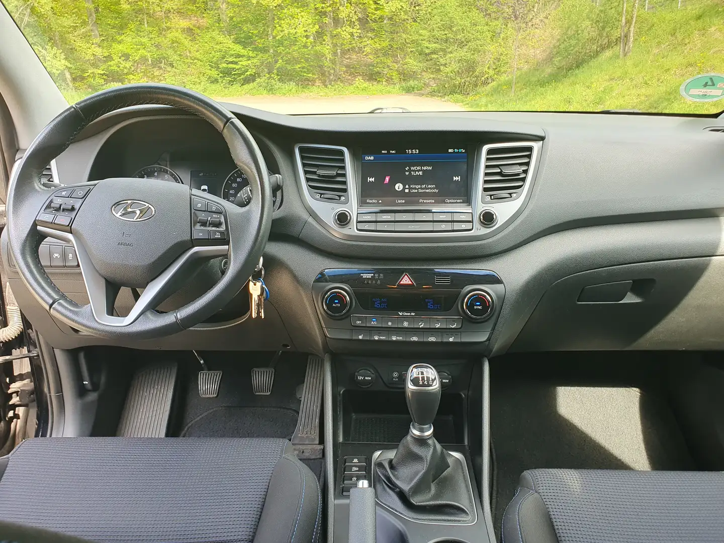 Hyundai TUCSON Tucson blue 1.6 GDi 2WD Advantage Schwarz - 2