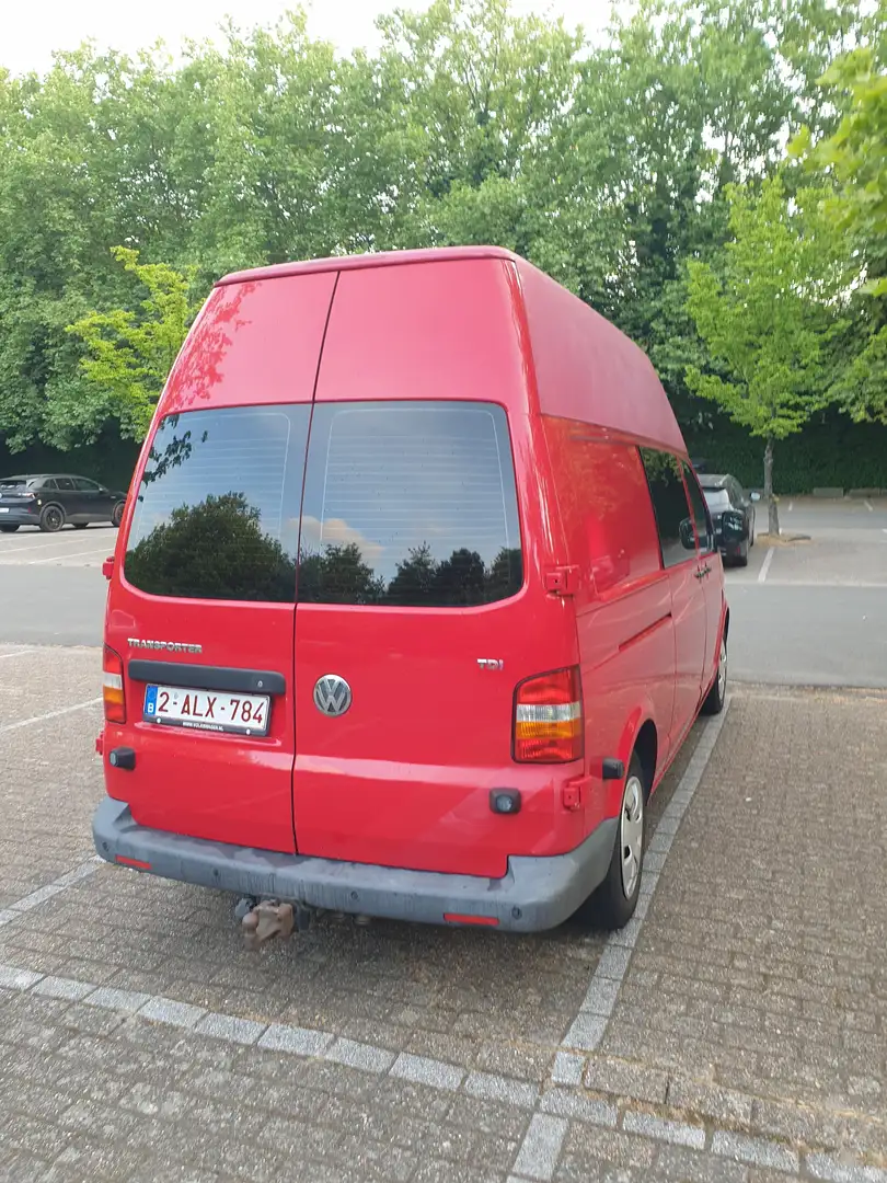 Volkswagen T5 Transporter Transporter T5 DPF Service Profi Rood - 2