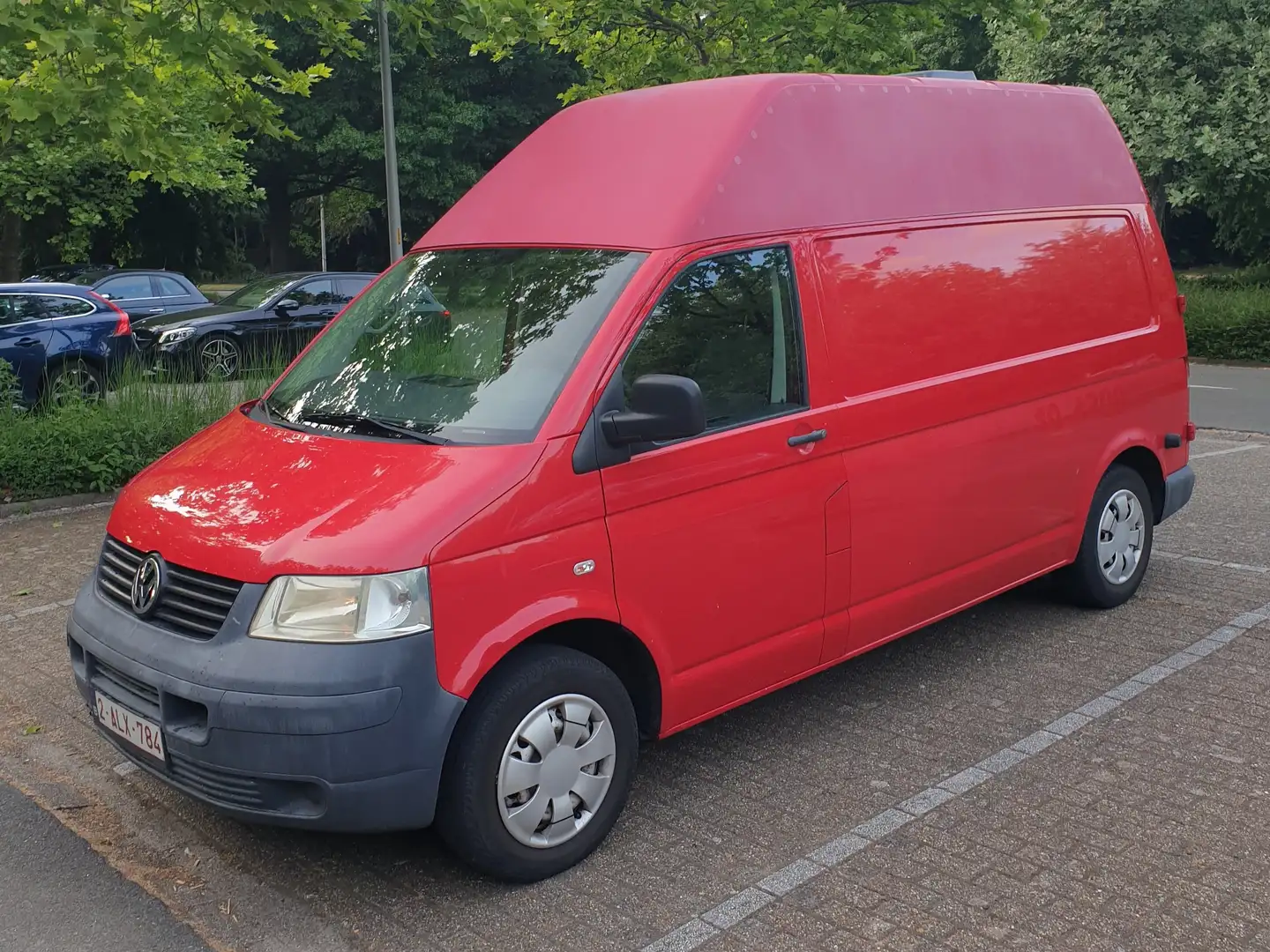 Volkswagen T5 Transporter Transporter T5 DPF Service Profi Rood - 1