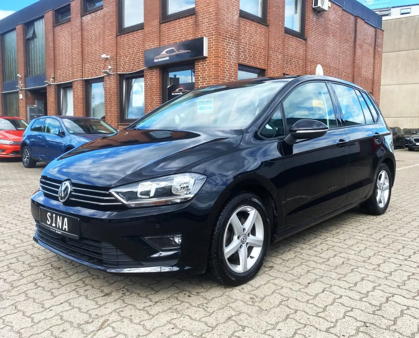 Volkswagen Golf Sportsvan 1.4 TSI|DSG|NAVI|ACC|AHK|EURO6| Schwarz - 2