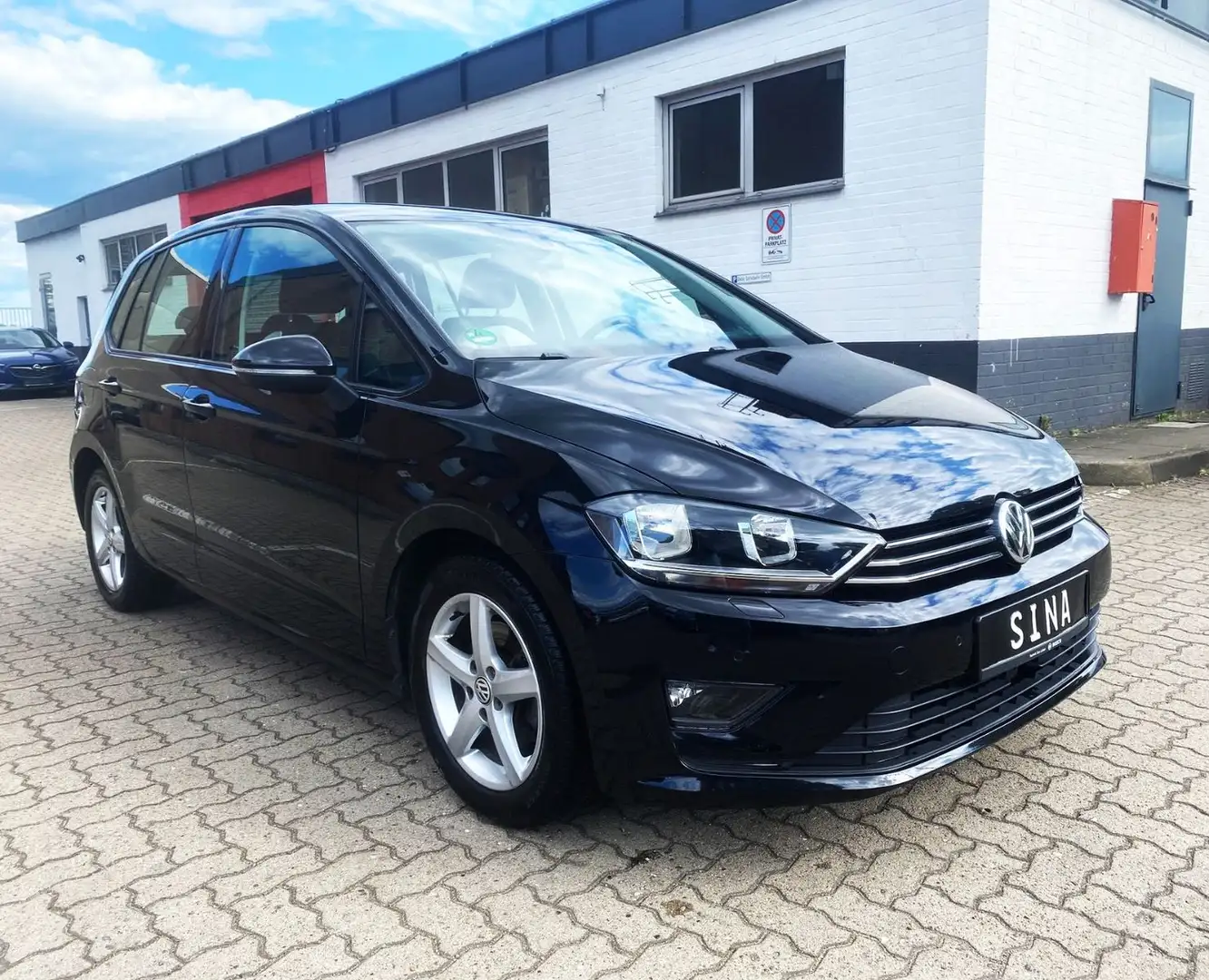 Volkswagen Golf Sportsvan 1.4 TSI|DSG|NAVI|ACC|AHK|EURO6| Schwarz - 1