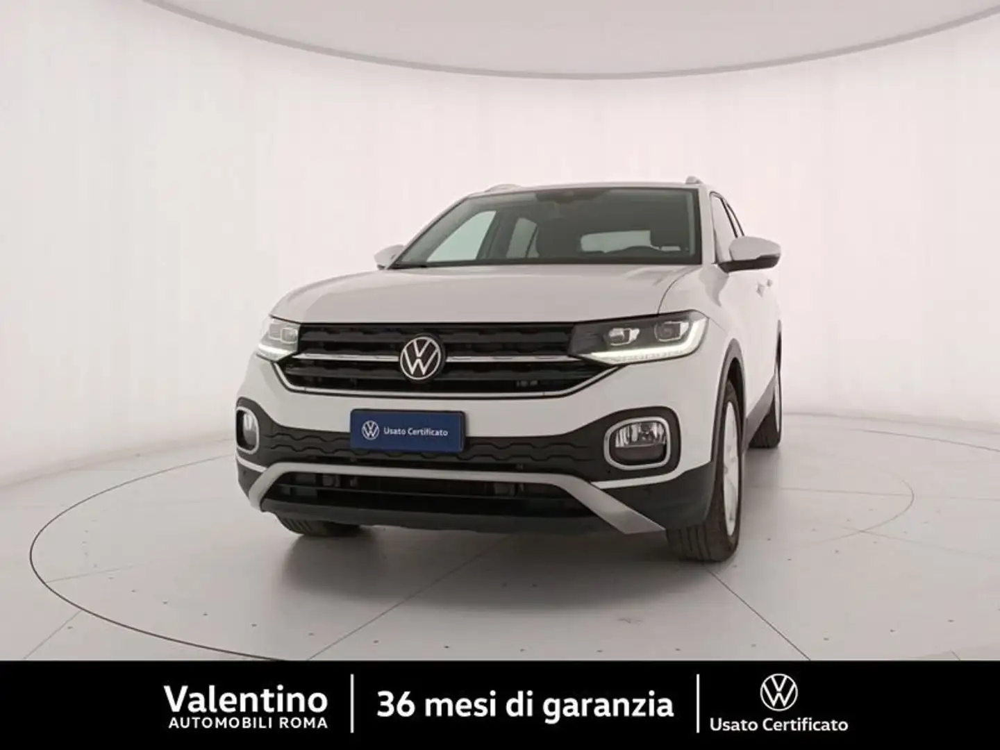 Volkswagen T-Cross 1.0 TSI DSG 110 CV Advanced Bianco - 1