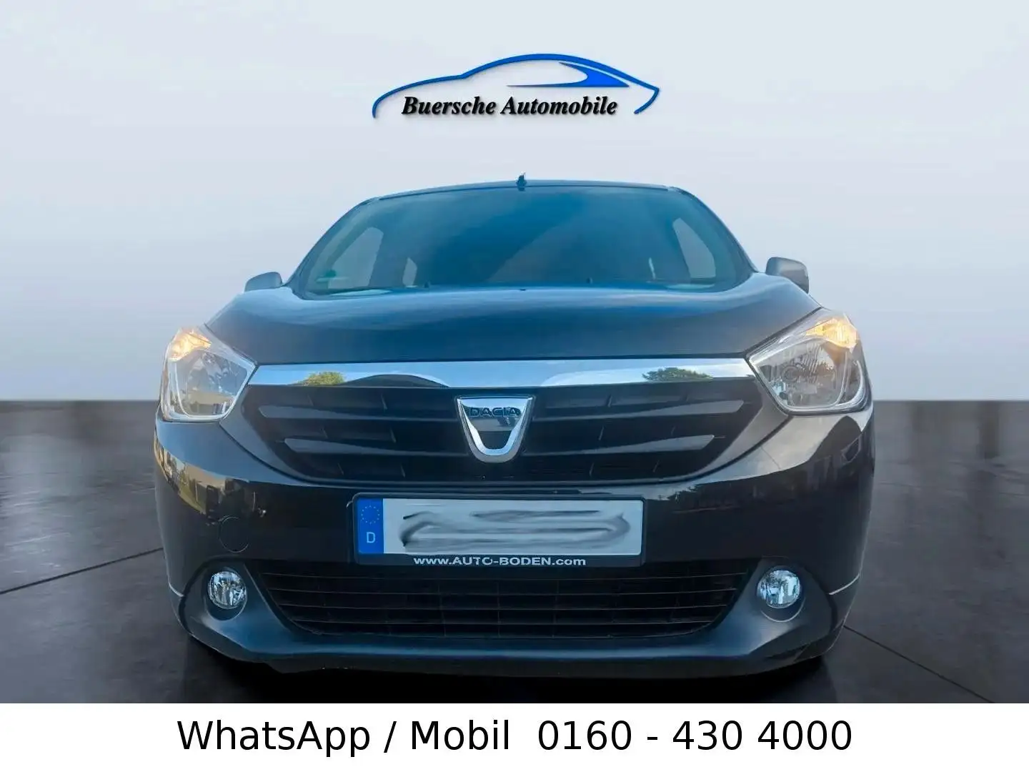 Dacia Lodgy Celebration Klima nur 80 Tkm Schwarz - 1