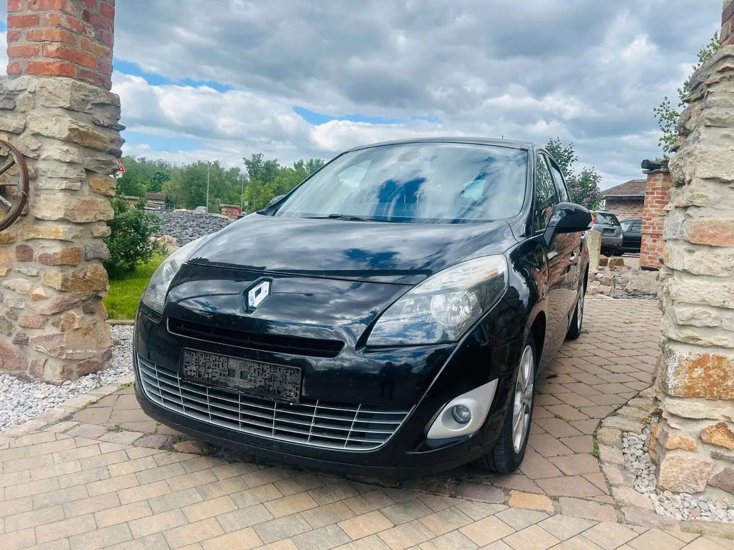 Renault Scenic III Grand Dynamique TÜV 11/26 7 Sitze AHK Czarny - 1