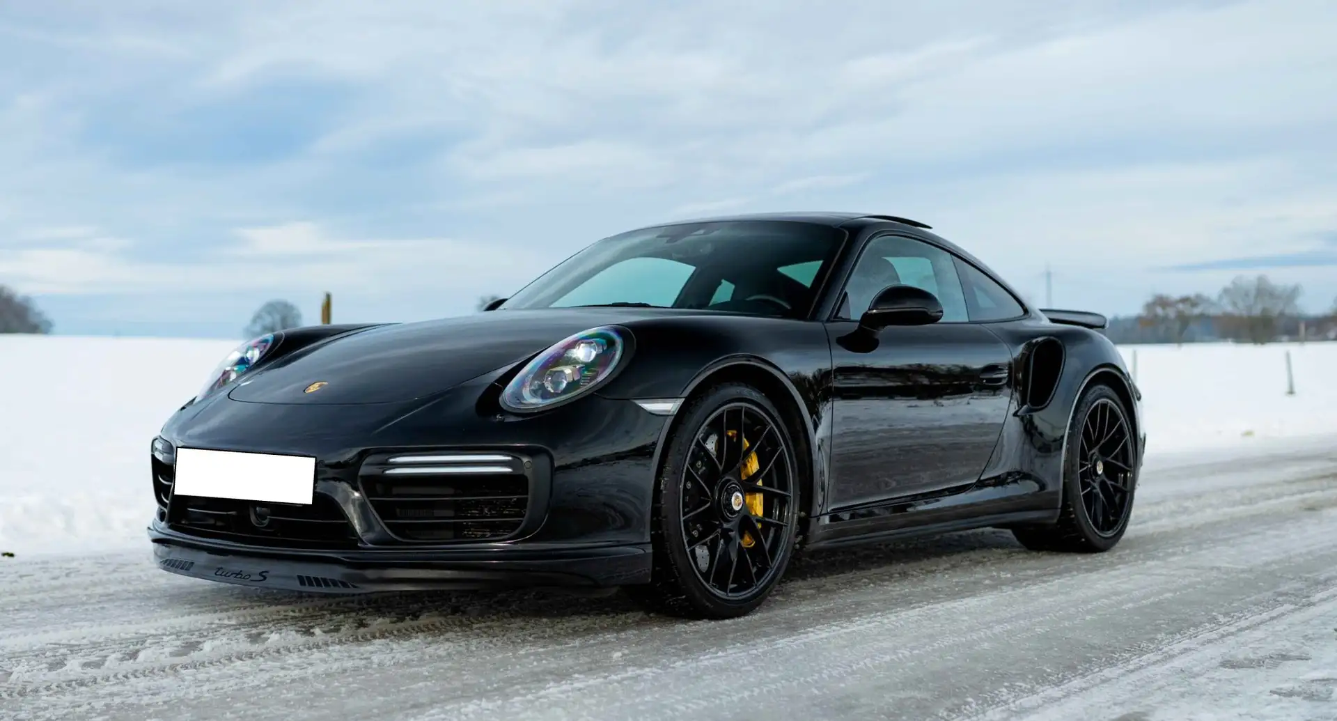 Porsche 911 911 Coupe 3.8 Turbo S 580cv auto Nero - 1
