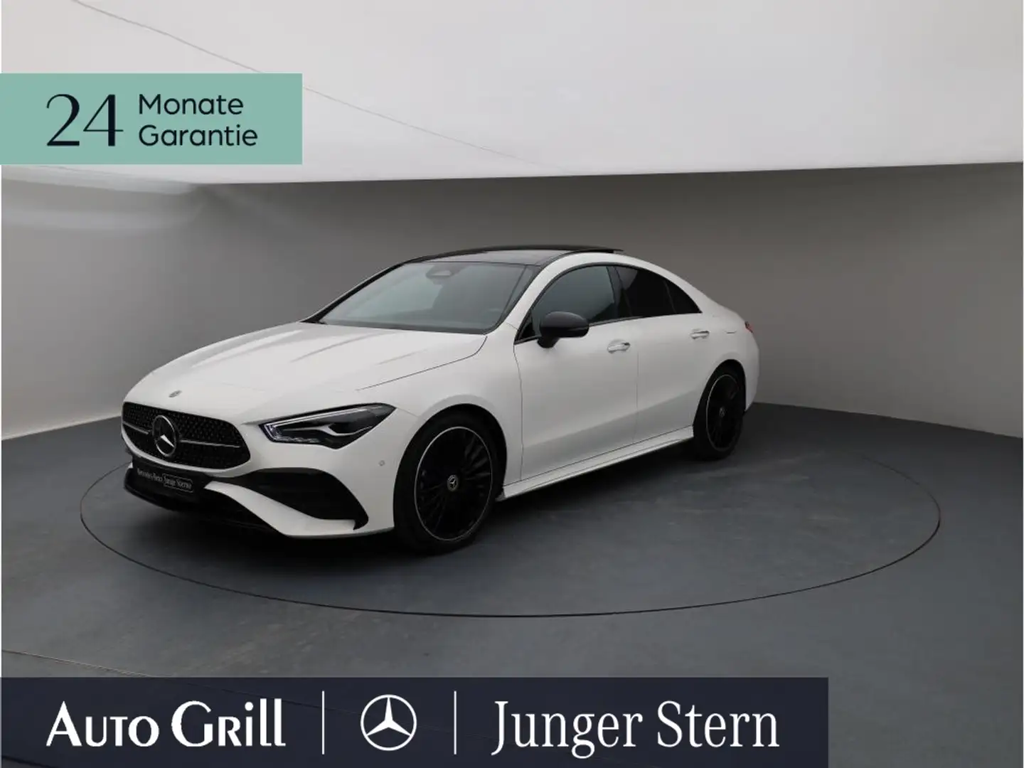 Mercedes-Benz CLA 200 AMG Night 19z Pano DistronicOD KeyGO AHK Weiß - 2