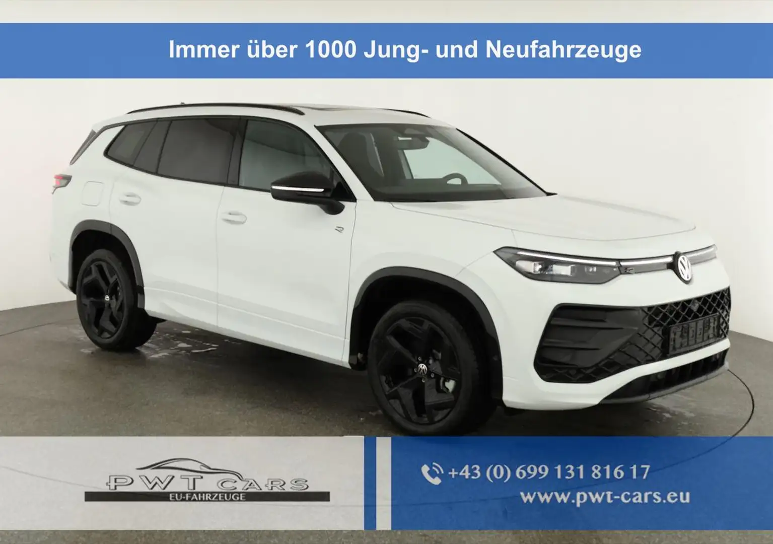 Volkswagen Tayron 1.5 TSI eHybrid 150 kW R-Line Black, Pano, HuD,... Weiß - 1