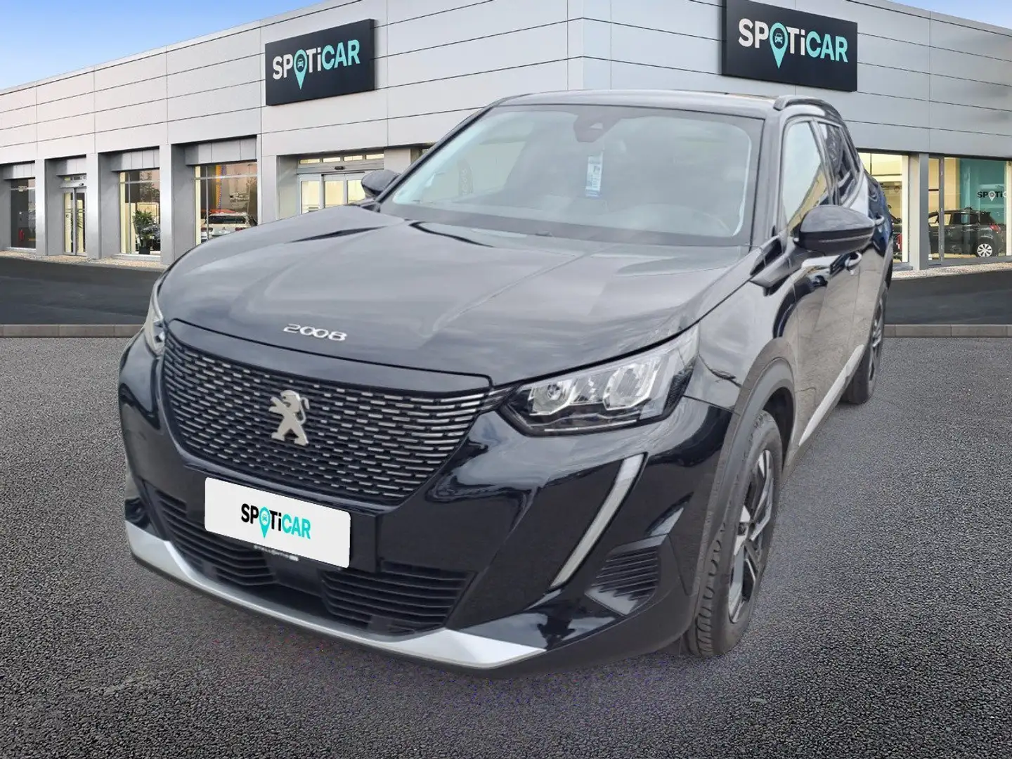 Peugeot 2008 PureTech 100 Allure S/S Schwarz - 1
