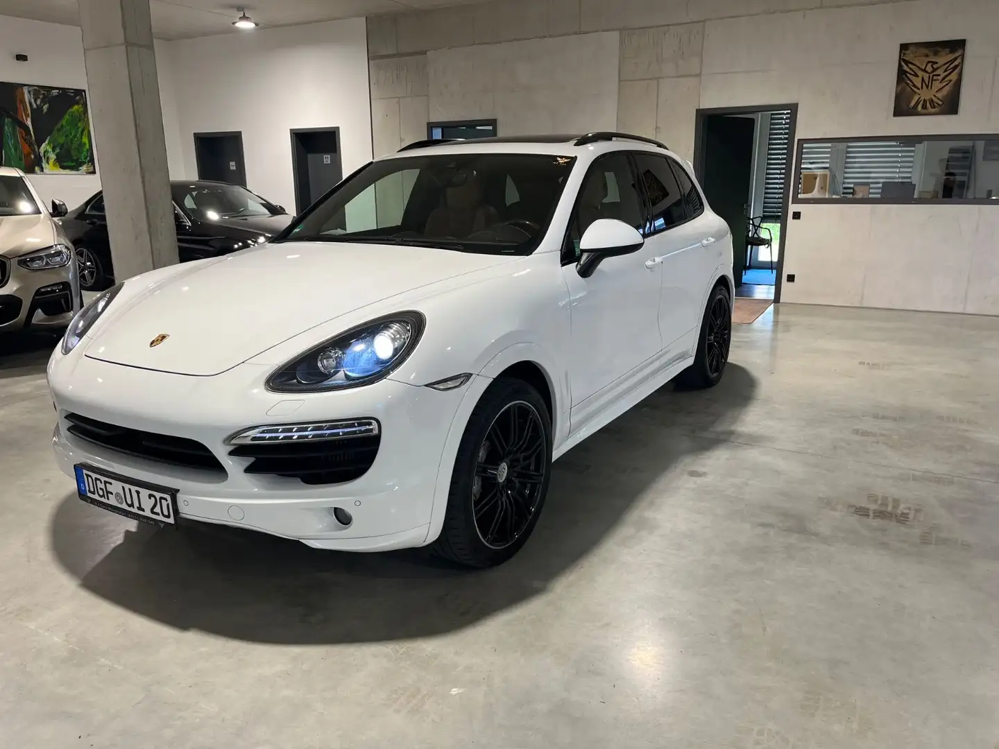 Porsche Cayenne S Diesel SportDesign,Alcantara,Exclusive Weiß - 1