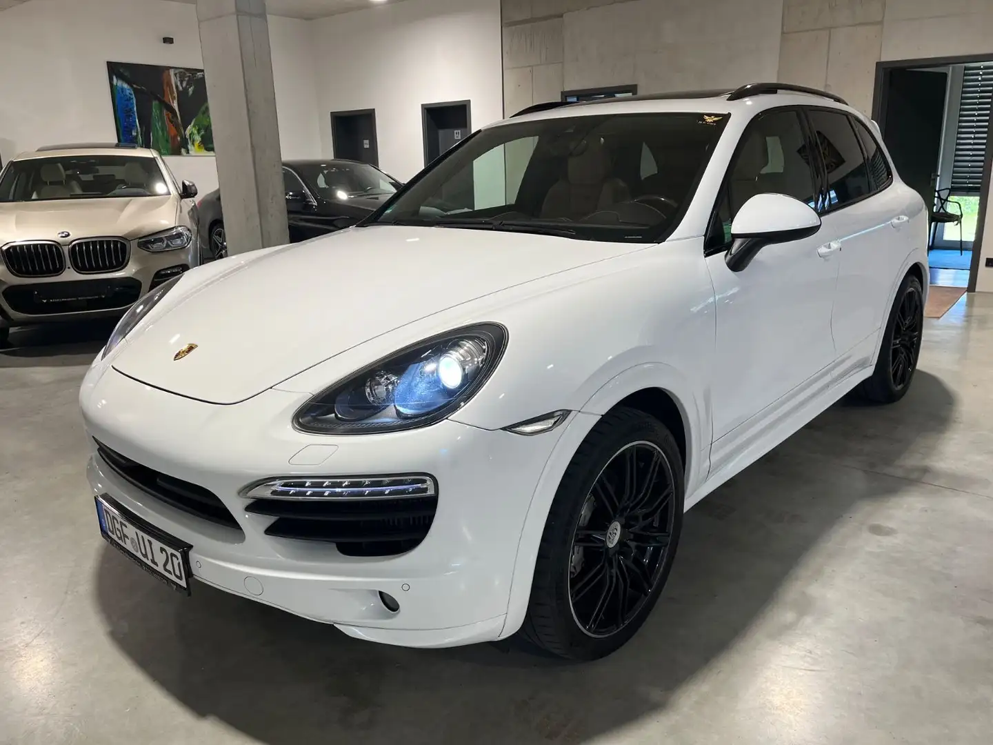 Porsche Cayenne S Diesel SportDesign,Alcantara,Exclusive Weiß - 2