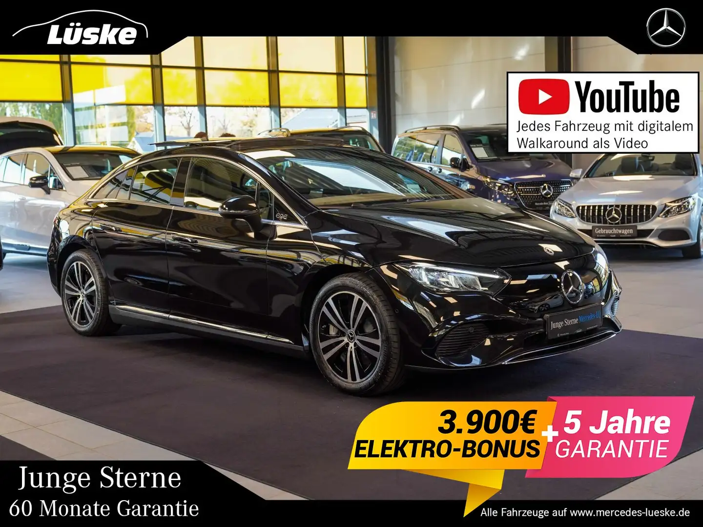 Mercedes-Benz EQE 300 EQE 300 Advanced Plus balaobraun Panorama DISTRO Schwarz - 1