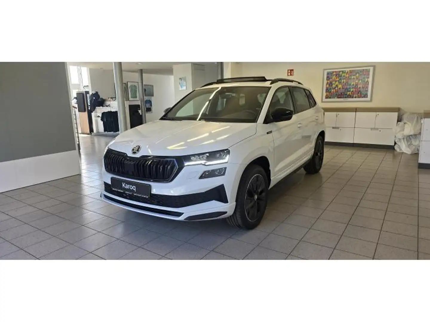 Skoda Karoq Sportline Blanc - 2