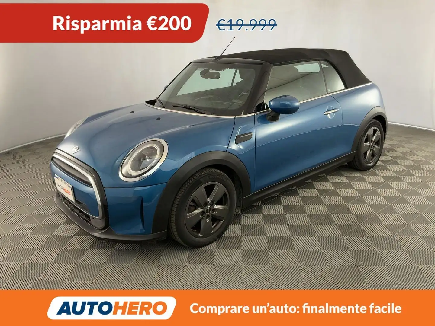 MINI One Cabrio One Essential Trim Blau - 1