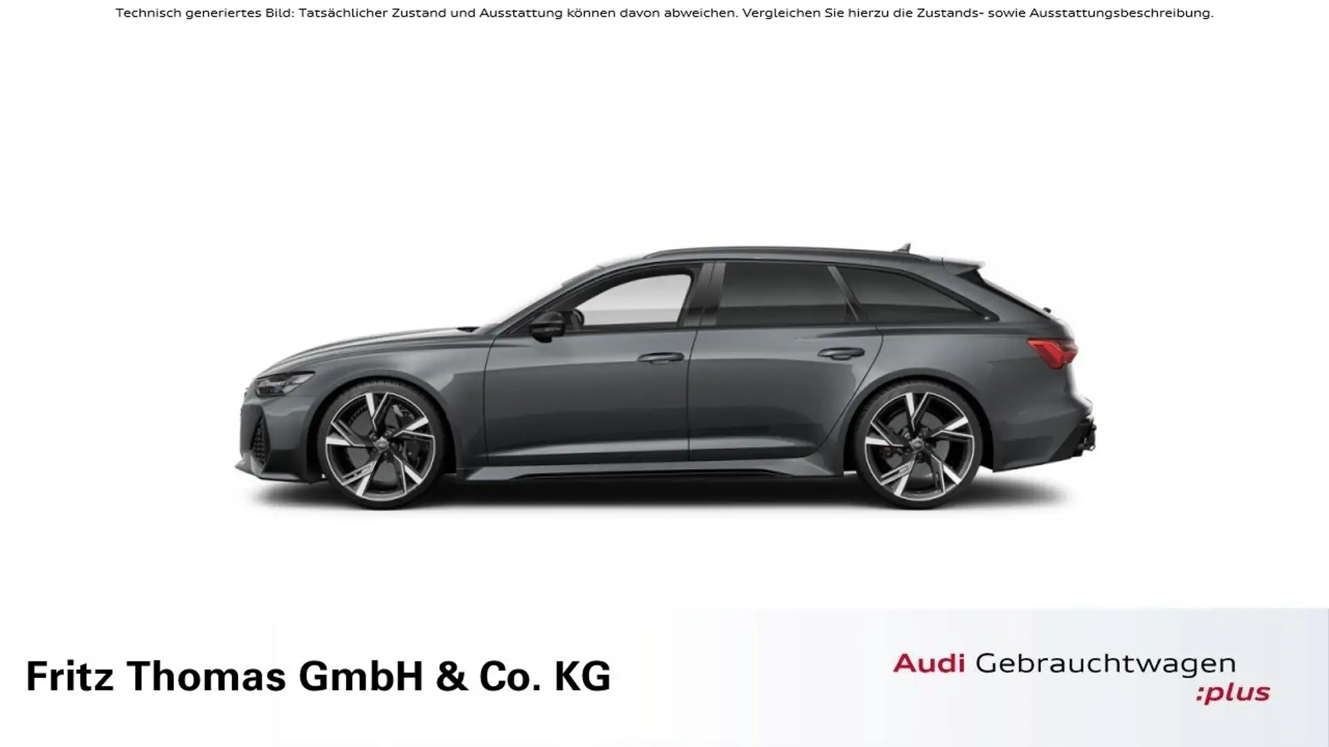 Audi RS6 Avant 4.0 TFSI HD MLED 280km/h huD B&O AHK Klima Grün - 1