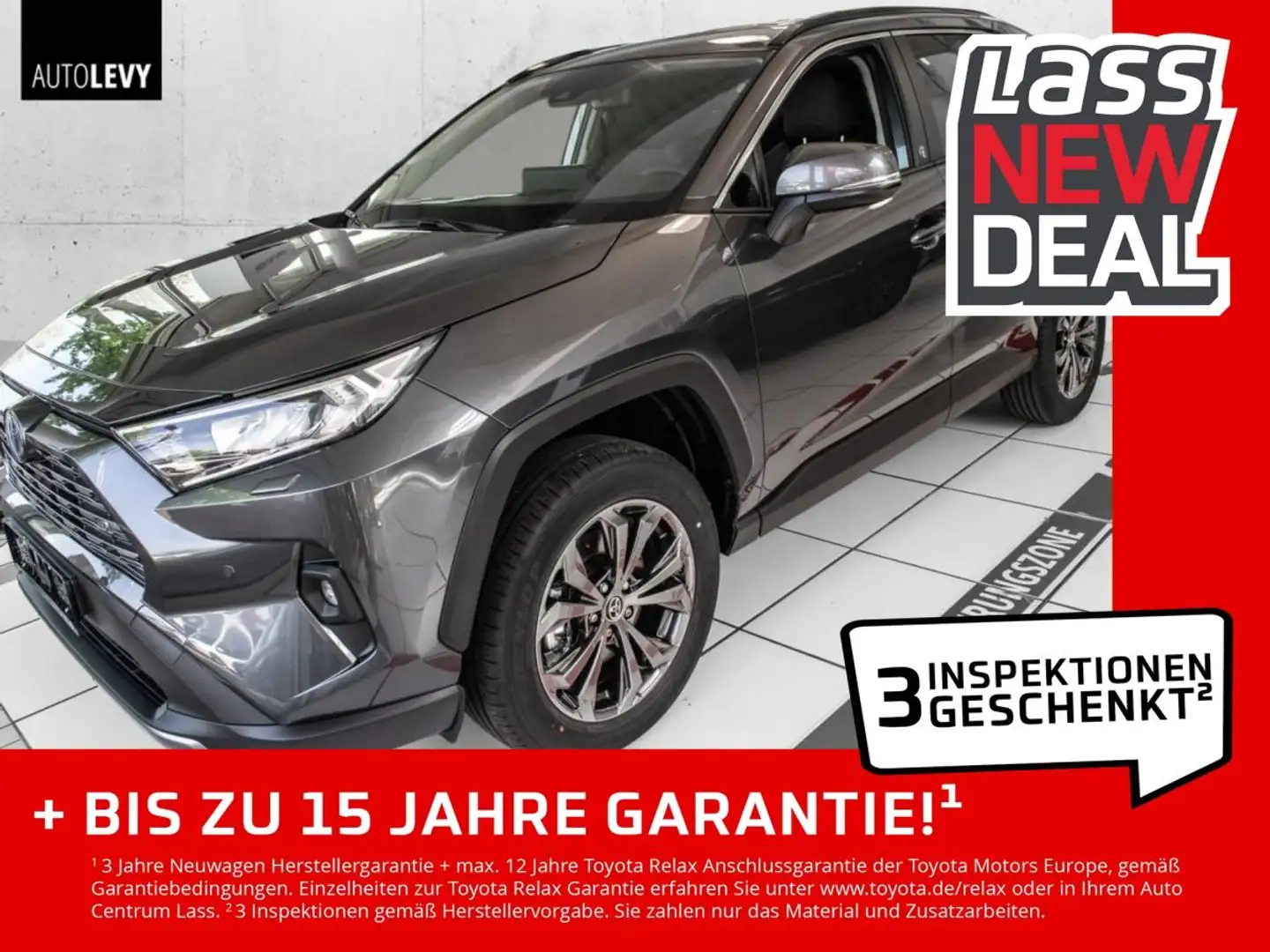 Toyota RAV 4 2.5 Hybrid 4x2 Teamplayer +Technik-Paket+ Grau - 1